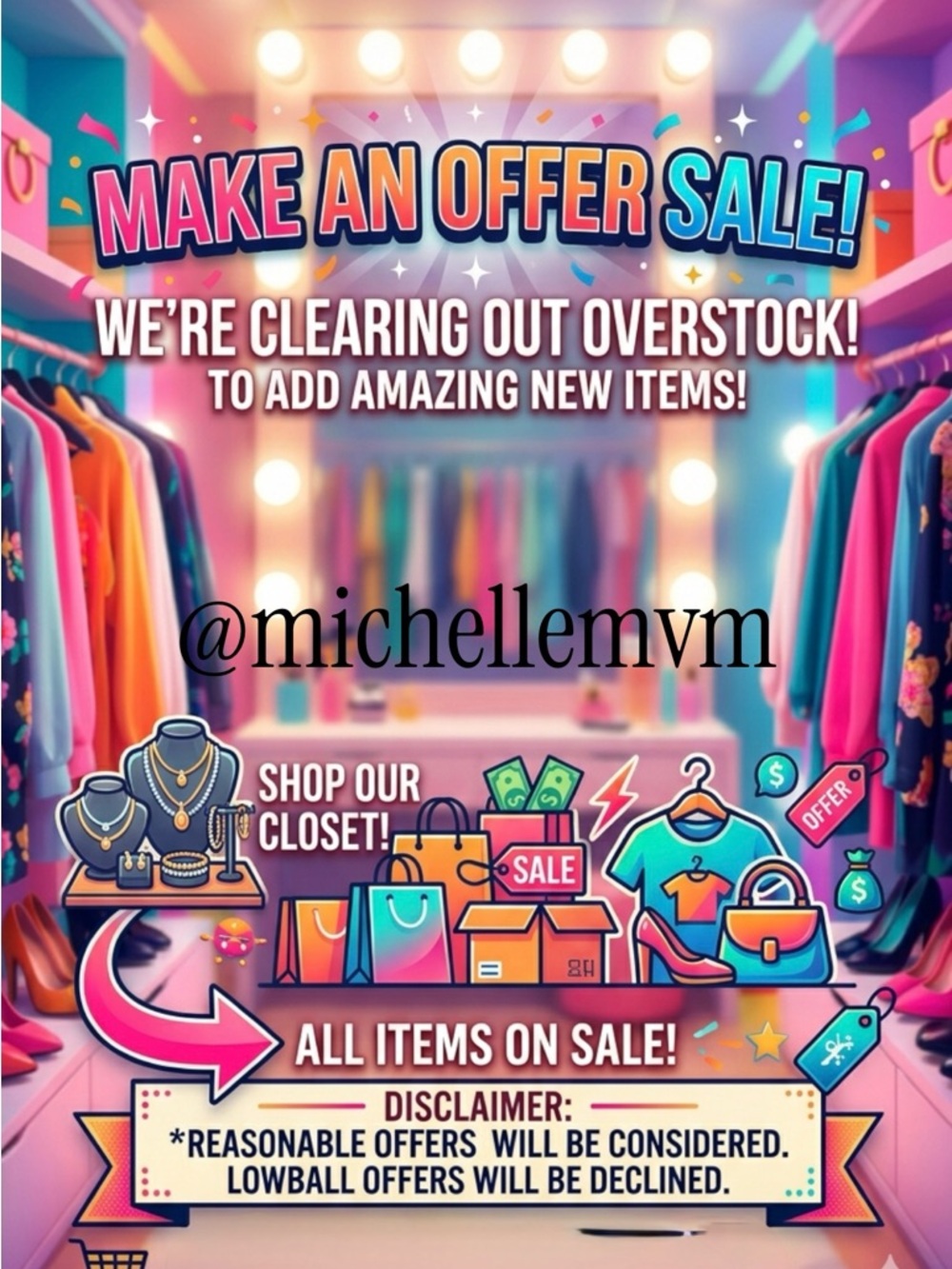 Make An Offer Sale!